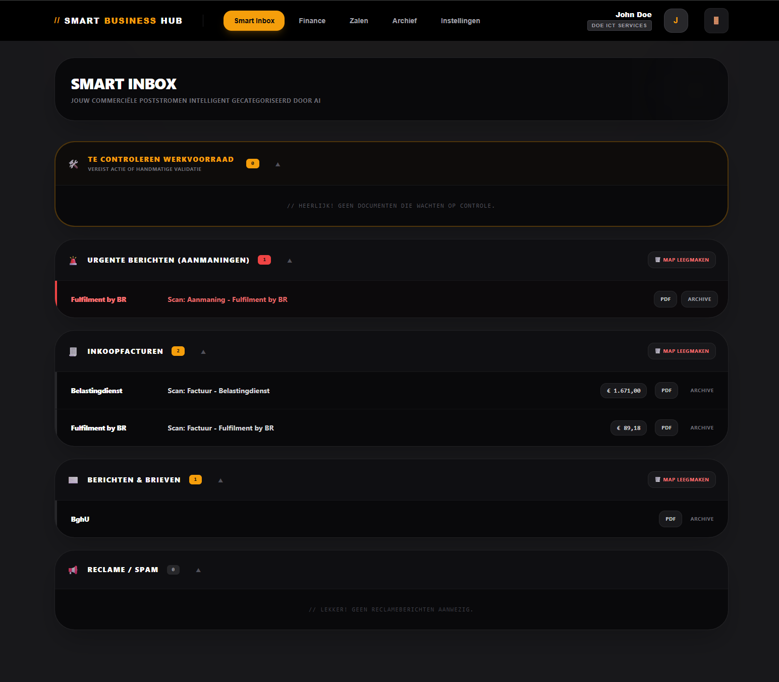 Smart Inbox Preview